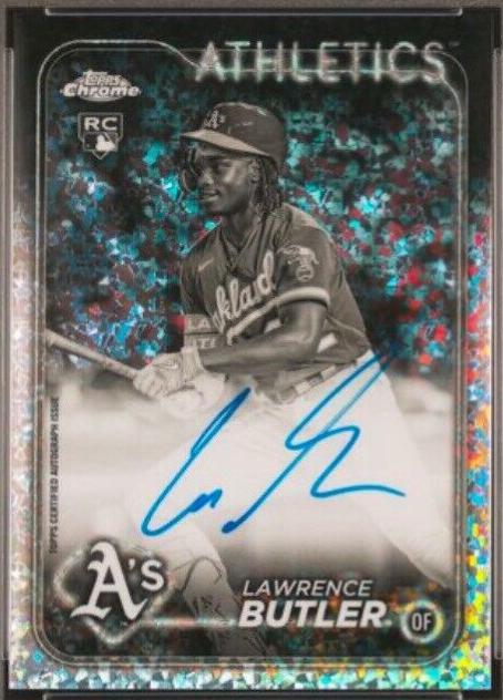 Lawrence Butler [Gold Mini-Diamond Refractor] #CBA-LB