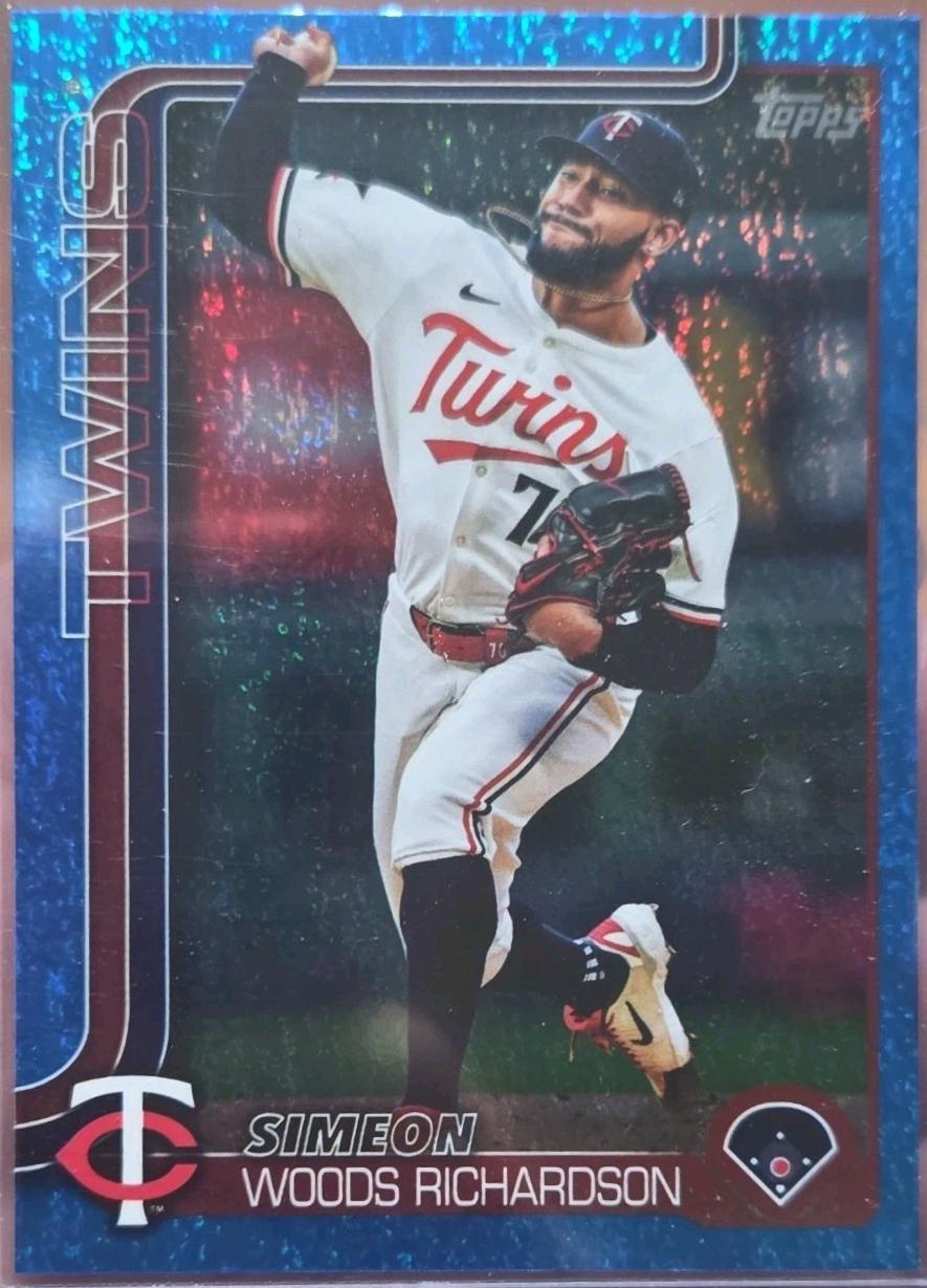 Simeon Woods Richardson [Blue Holo Foil] #368