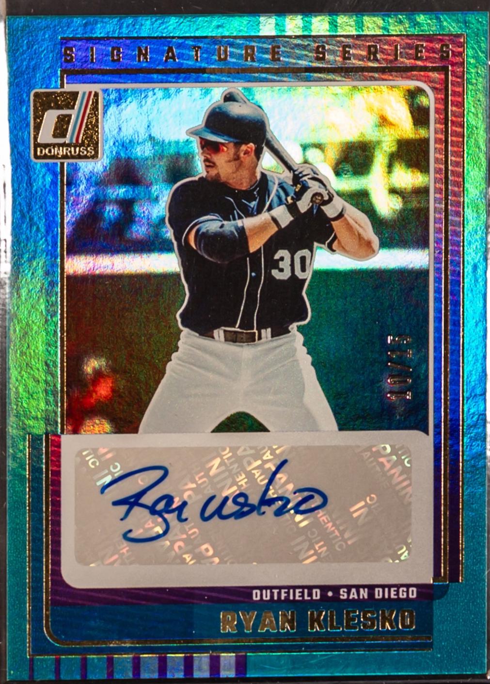 Ryan Klesko [Teal] #SG-RKL