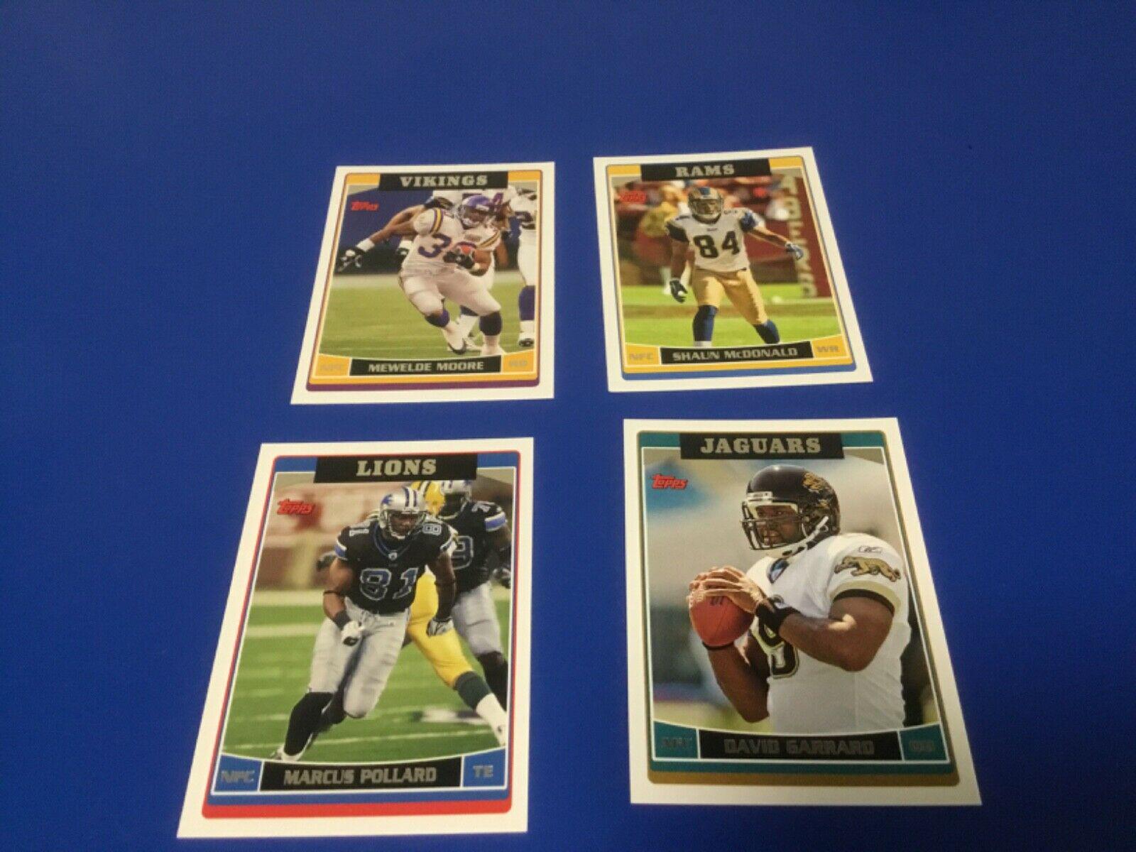 David Garrard #6 Football Cards 2006 Topps