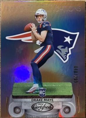 Drake Maye [Bronze Mirror] #7