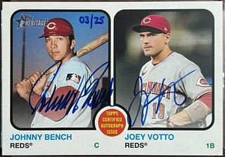 Johnny Bench, Joey Votto