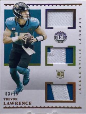 TREVOR LAWRENCE #RTM-TL Football Cards 2021 Panini Encased
