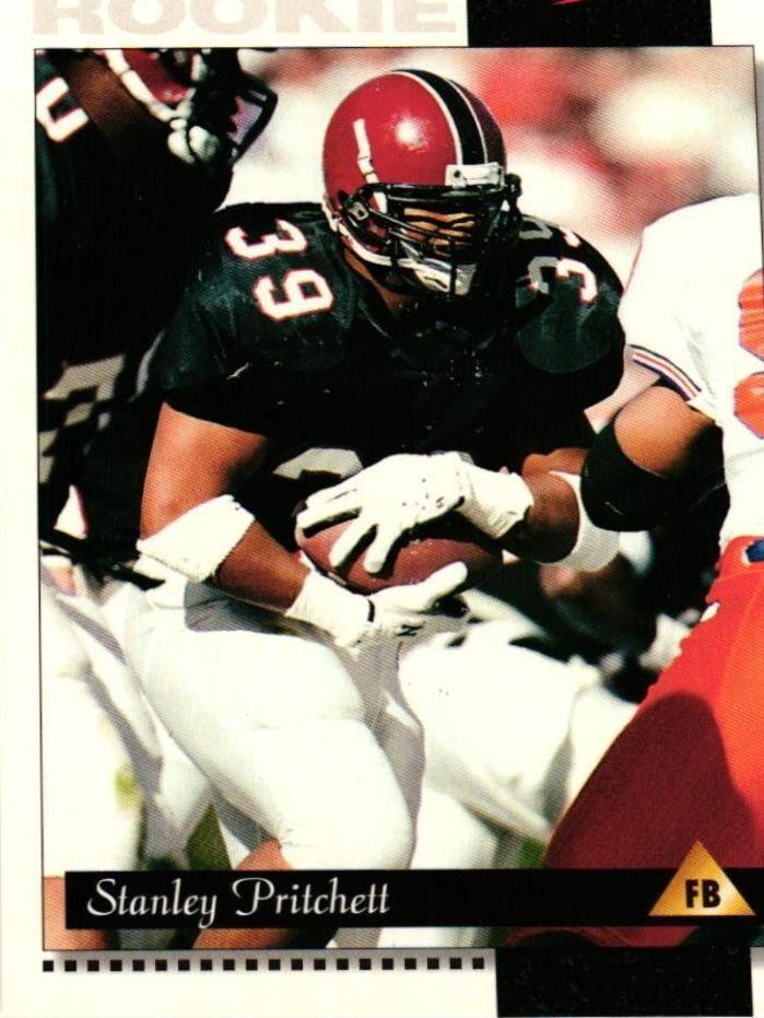 Stanley Pritchett #224 Football Cards 1996 Panini Score