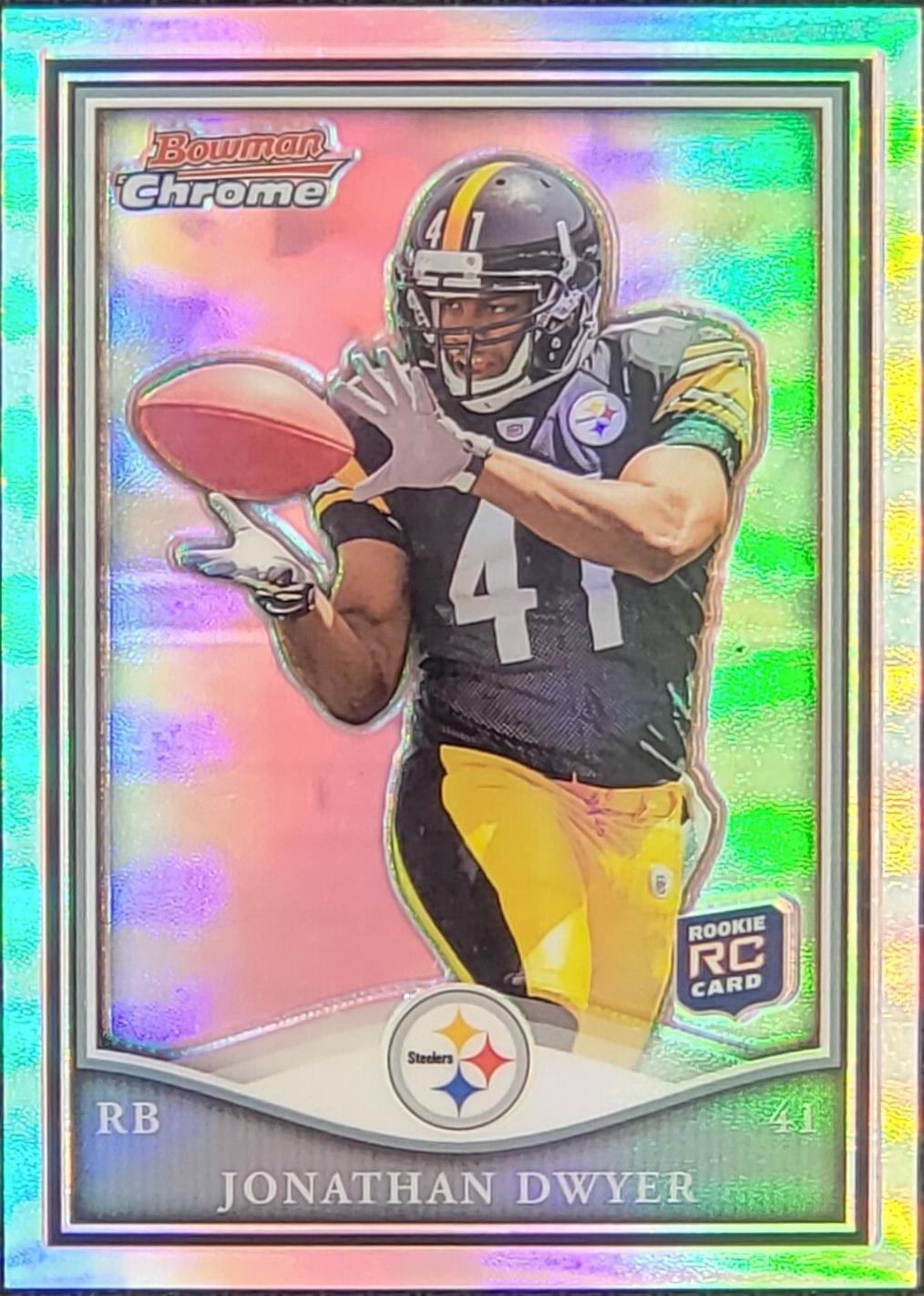Jonathan Dwyer #BCR14 2010 Bowman Chrome Rookie Preview Football