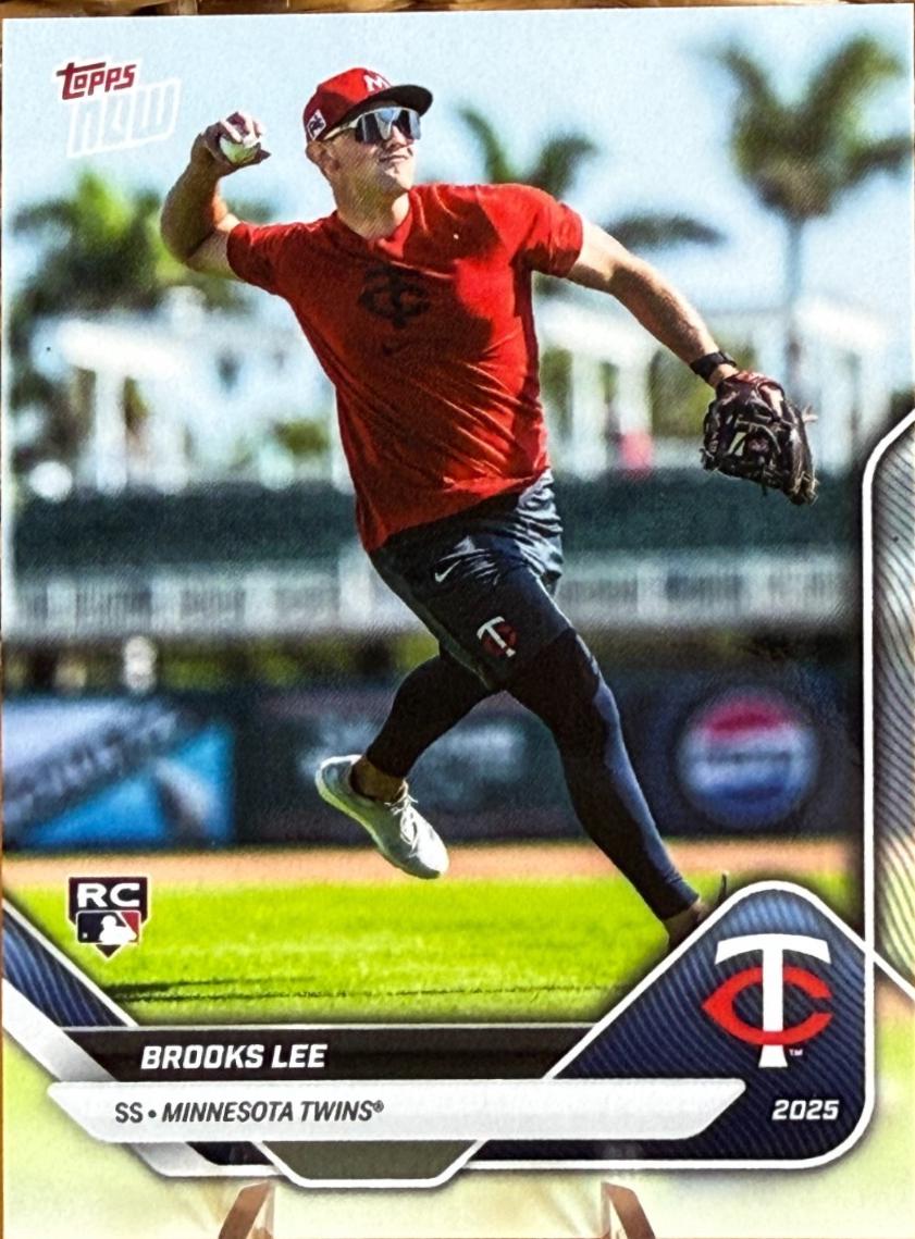Brooks Lee #OD-83 2025 Topps Now Road To Opening Day Baseball