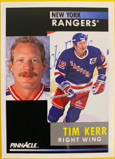 Tim Kerr #52 1991-92 Pinnacle Hockey