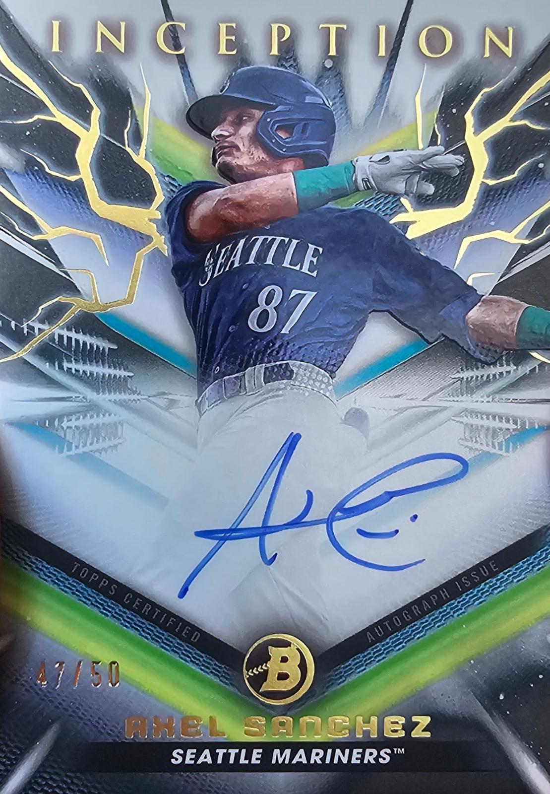 Axel Sanchez [Gold Foil] #BPA-ASZ
