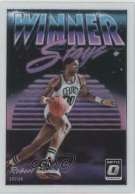 Robert Parish #4 Basketball Cards 2018 Panini Donruss Optic Winner Stays
