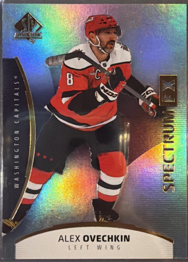 Alex Ovechkin #S-5 2025-26 SP Authentic Hockey Spectrum FX