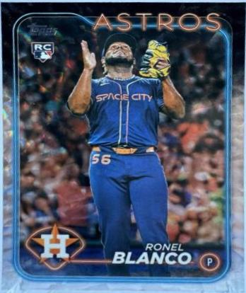 Ronel Blanco [Silver Crackle Foilboard] #US184