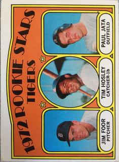 Tigers 1972 Rookie Stars