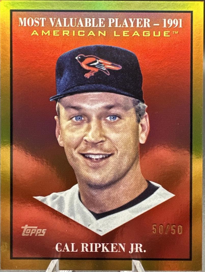 Cal Ripken Jr. [Gold Foil] #MV-27 Prices | 2025 Topps Update Most