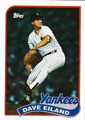 Dave Eiland #8 Baseball Cards 1989 Topps Prices