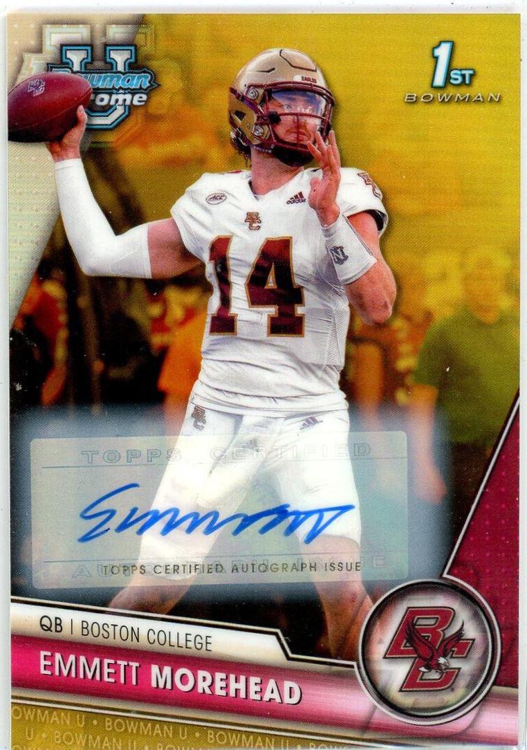 Emmett Morehead [Autograph Gold] #40