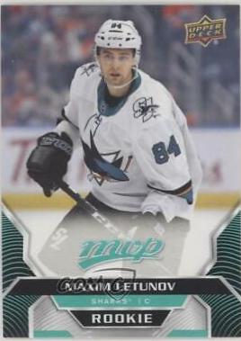 Maxim Letunov #245 Hockey Cards 2020 Upper Deck MVP