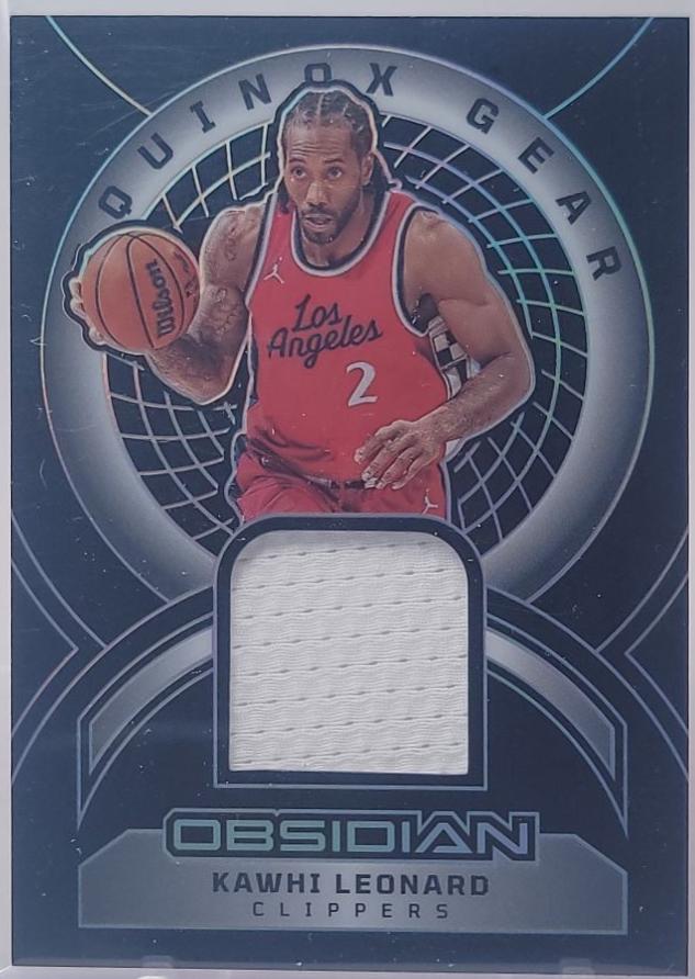 Kawhi Leonard [Electric Etch Purple Flood] #EG-KLL