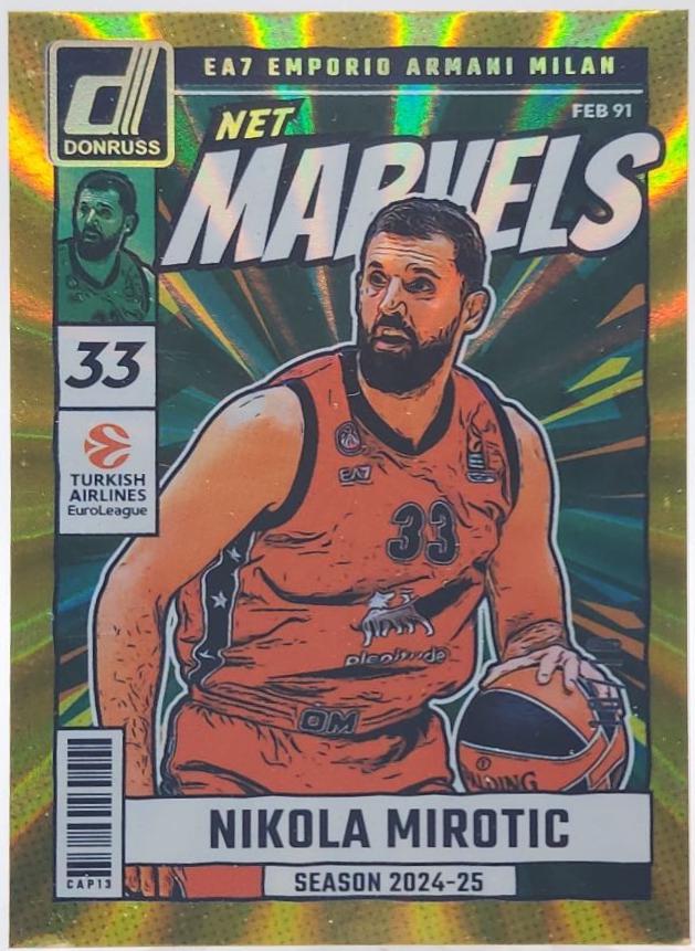 Nikola Mirotic [Gold Laser] #9