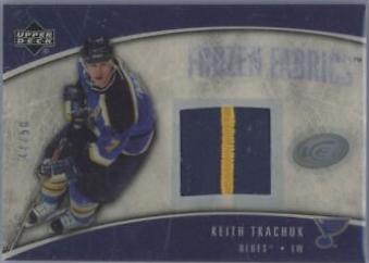 Keith Tkachuk #FFP-KT Hockey Cards 2005 Upper Deck Ice Frozen Fabrics Patch