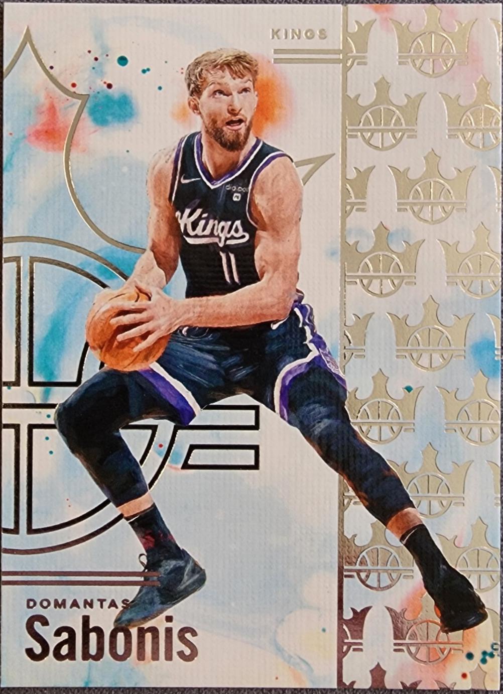 Domantas Sabonis #3 Basketball Cards 2024 Panini Court Kings