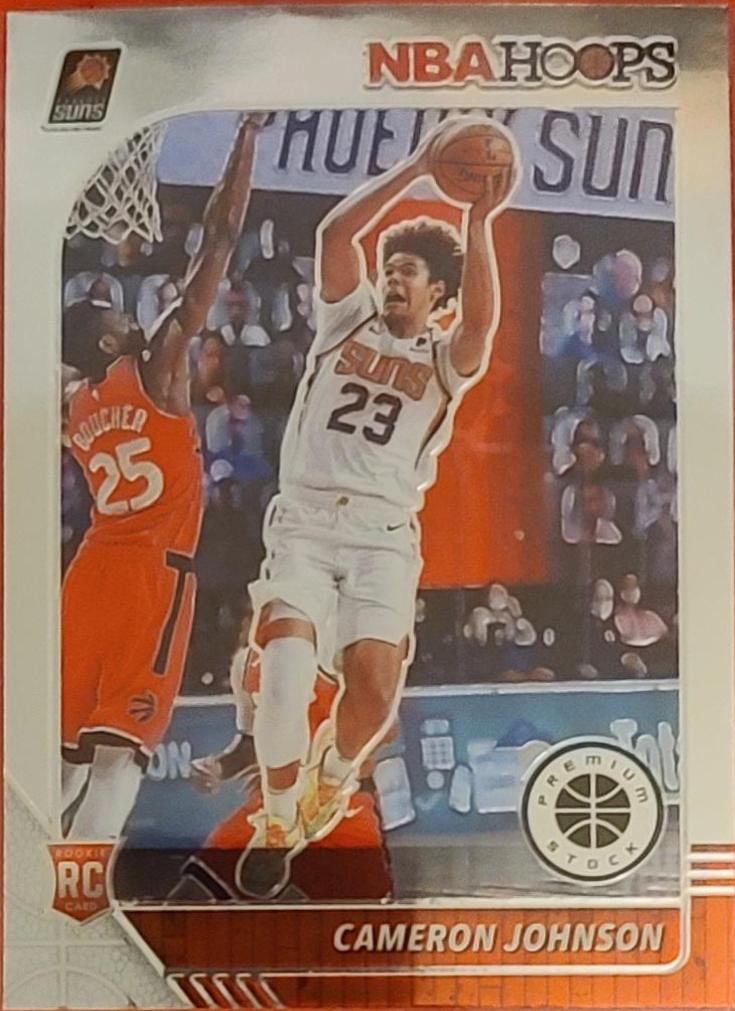 Cameron Johnson #208 Basketball Cards 2019 Panini Hoops Premium Stock