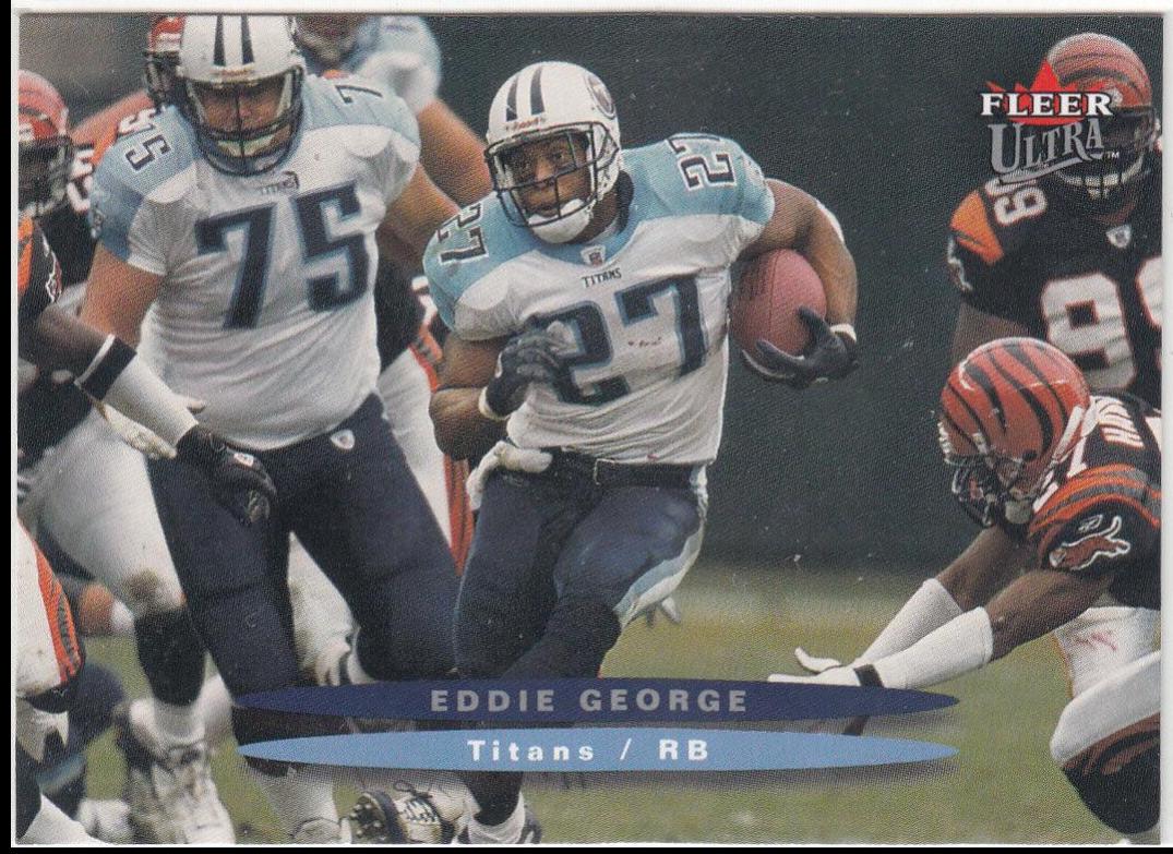 Eddie George #135 2003 Ultra Football