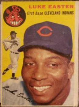 Luke Easter #23 Baseball Cards 1954 Topps