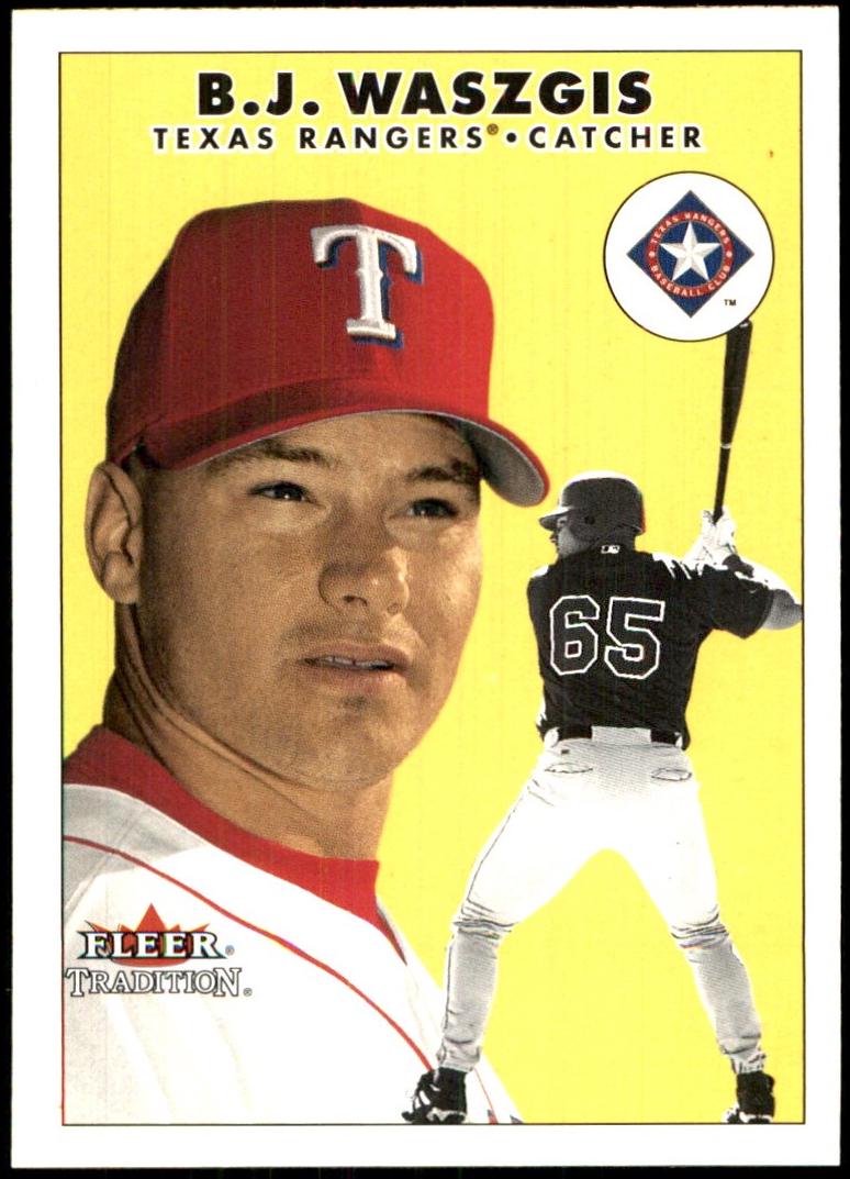 B.J. Waszgis #U121 2000 Fleer Tradition Update Baseball