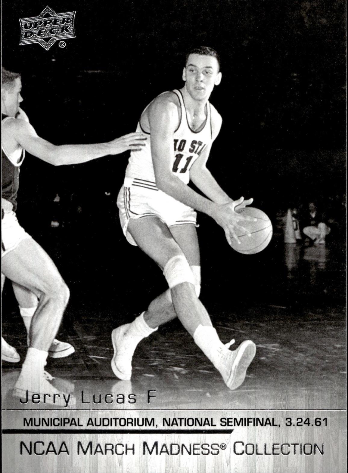 Jerry Lucas #JL-1 2014 Upper Deck NCAA March Madness Basketball
