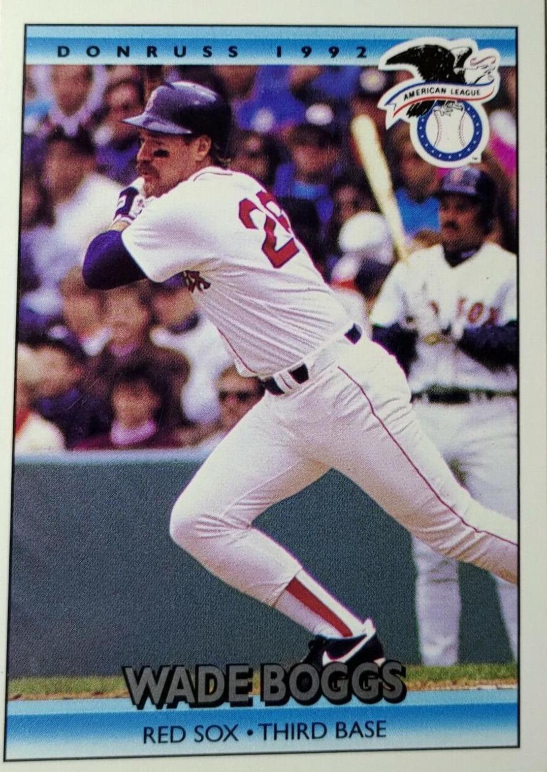 Wade Boggs #23 Baseball Cards 1992 Donruss