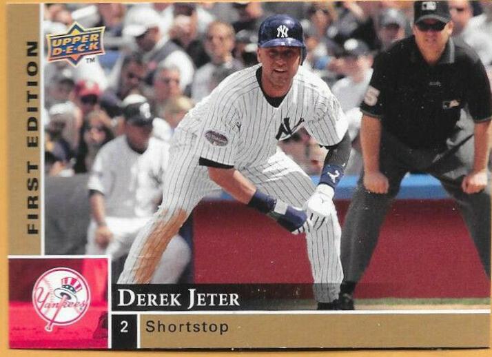 Derek Jeter #356 2009 Upper Deck First Edition Baseball