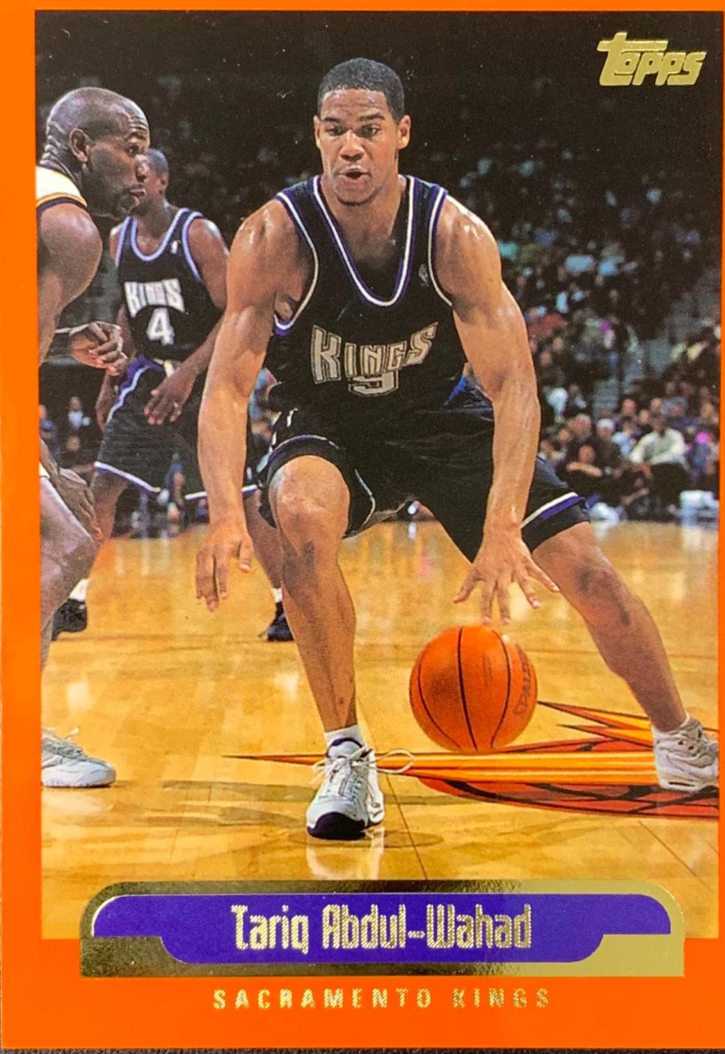 Tariq Abdul-Wahad #21 Basketball Cards 1999 Topps