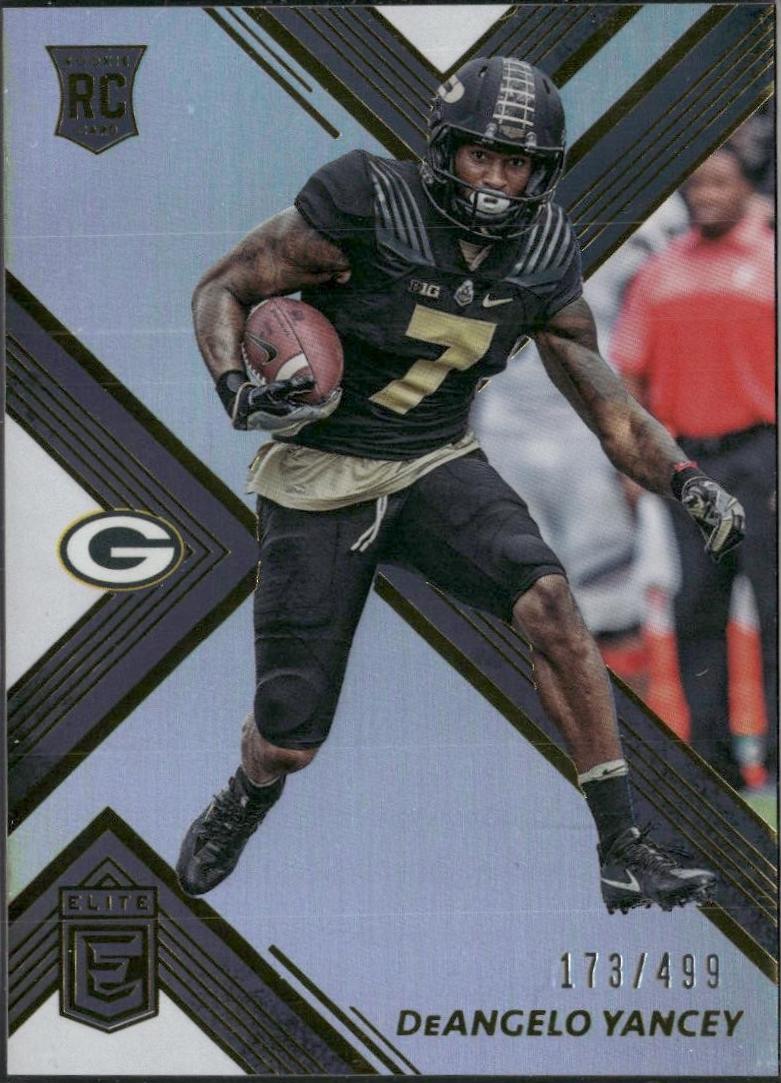 DeAngelo Yancey #120 2017 Panini Donruss Elite Football