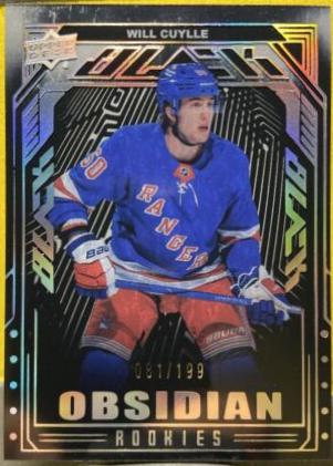 Will Cuylle #OR-5 2023-24 SPx Hockey UD Black Obsidian Rookies