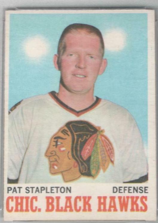 Pat Stapleton #17 Hockey Cards 1970 O-Pee-Chee