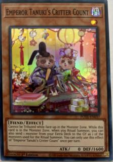 Emperor Tanuki's Critter Count POTE-EN037