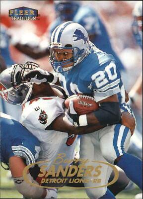 1998 Fleer Tradition Barry Sanders #2 card