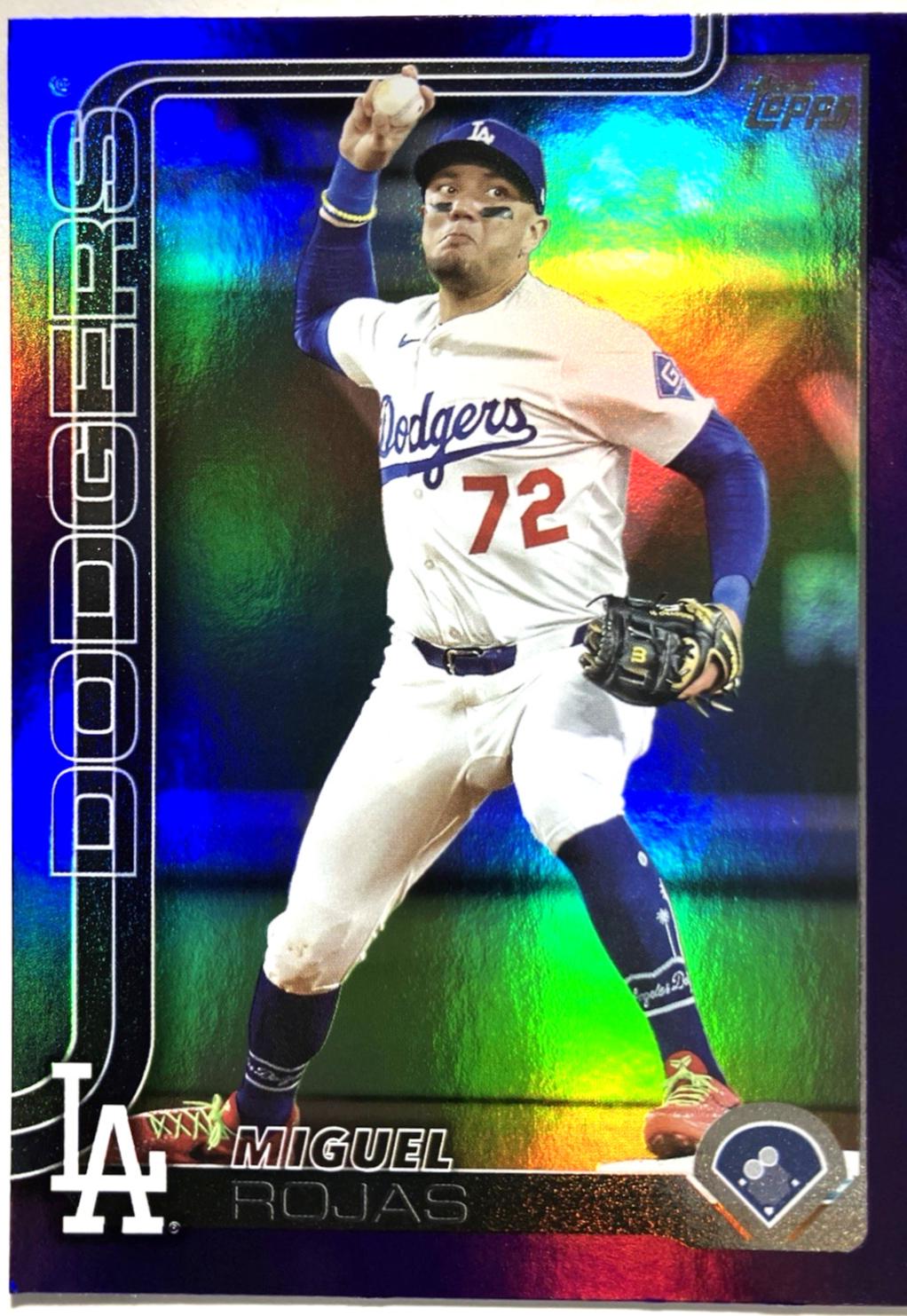 Miguel Rojas [Purple Rainbow Foil] #US166