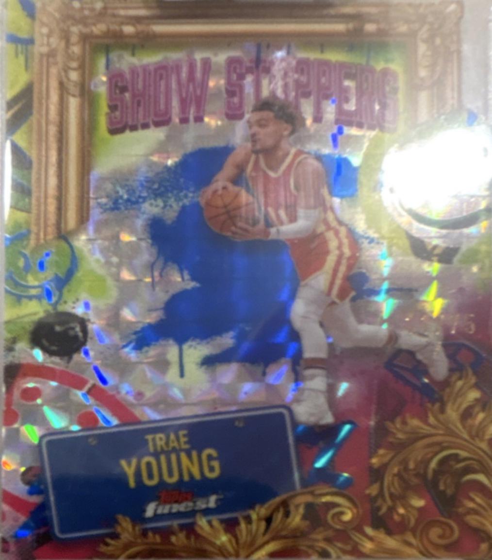 Trae Young #S-10 2024 Topps Finest Showstoppers Basketball