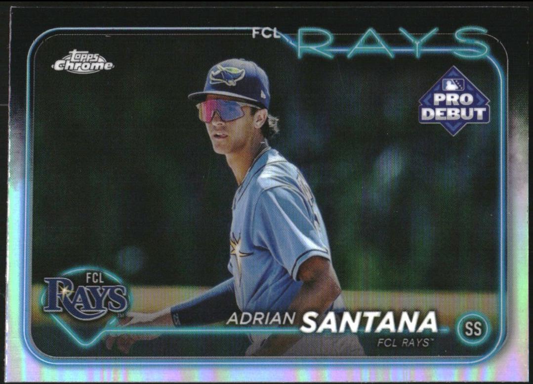 Adrian Santana #PDC-1 Baseball Cards 2024 Topps Pro Debut Chrome
