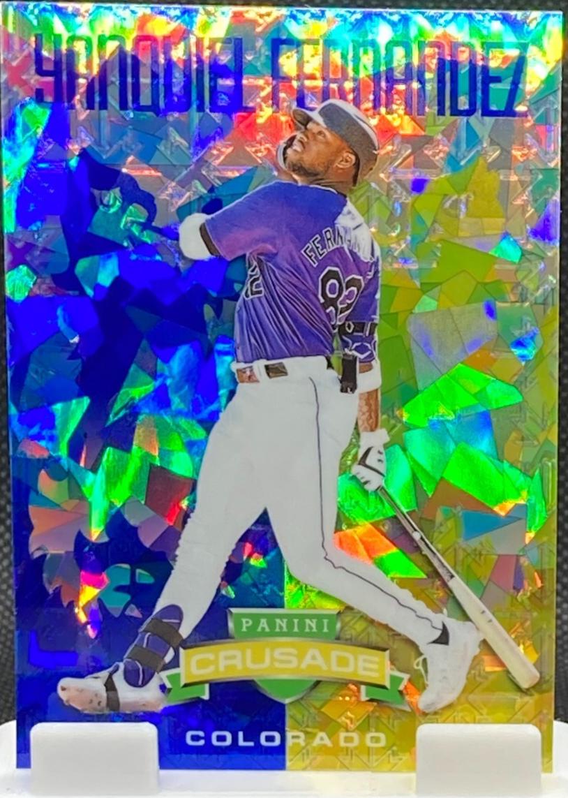 Yanquiel Fernandez [Cracked Ice Blue] #61