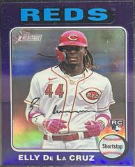 Elly De La Cruz [Purple Chrome] #473 Prices | 2024 Topps Heritage
