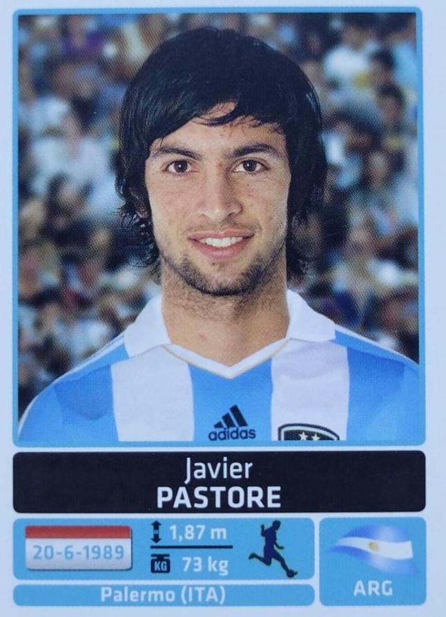 Javier Pastore #37 Soccer Cards 2011 Panini Copa America Argentina Sticker