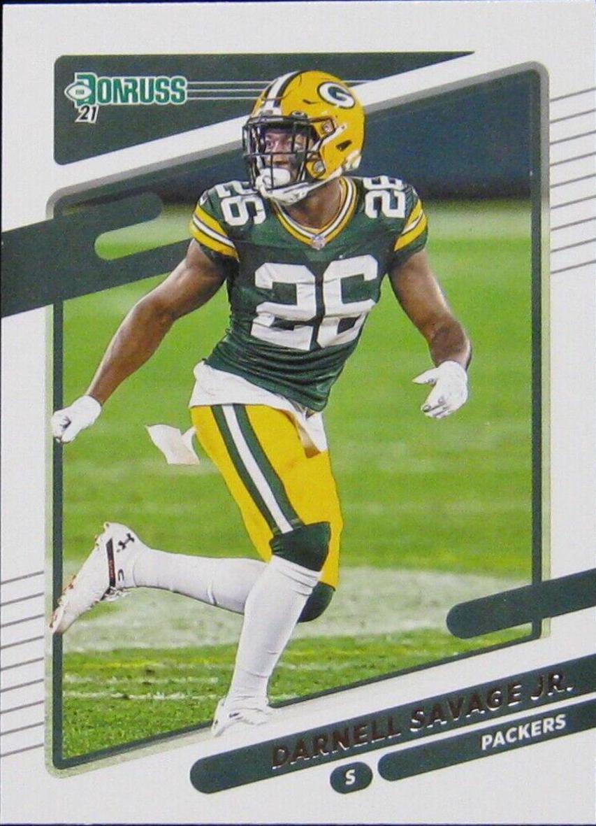 Darnell Savage Jr. #161 Football Cards 2021 Panini Donruss