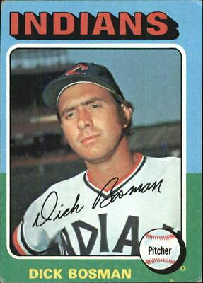 Dick Bosman #354 1975 Topps Baseball