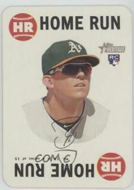 Ryon Healy #15 Baseball Cards 2017 Topps Heritage 1968 Game Rookies