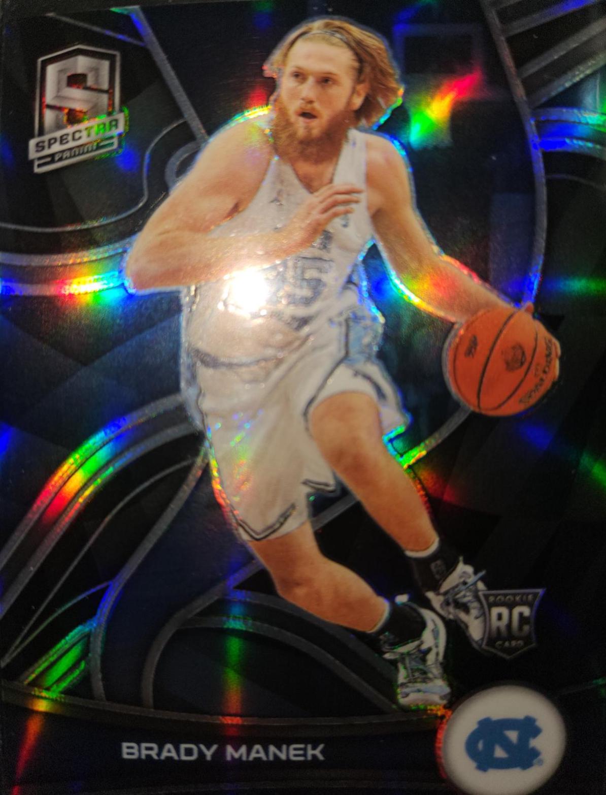 Brady Manek #4 Basketball Cards 2022 Panini Chronicles Draft Picks Spectra