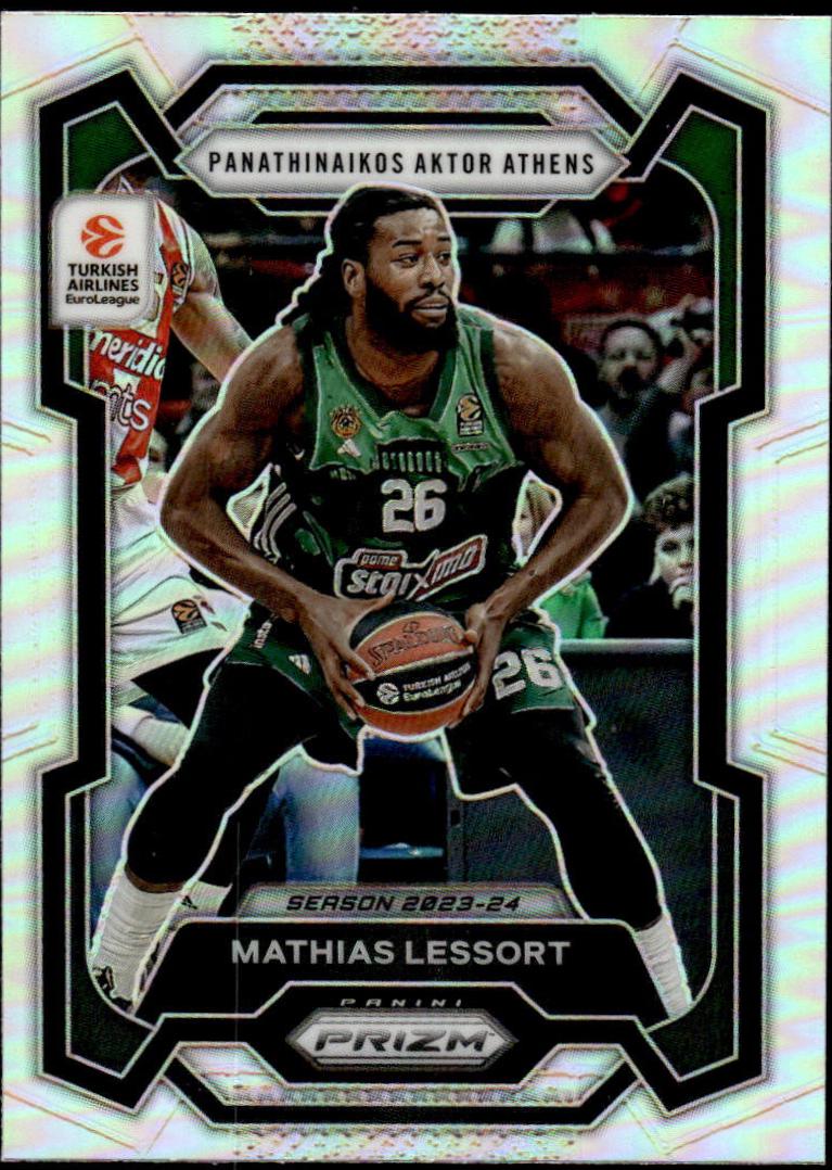 Mathias Lessort #52 2023 Panini Prizm Euroleague Basketball