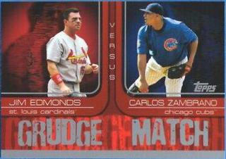 Jim Edmonds Vs. Carlos Zambrano