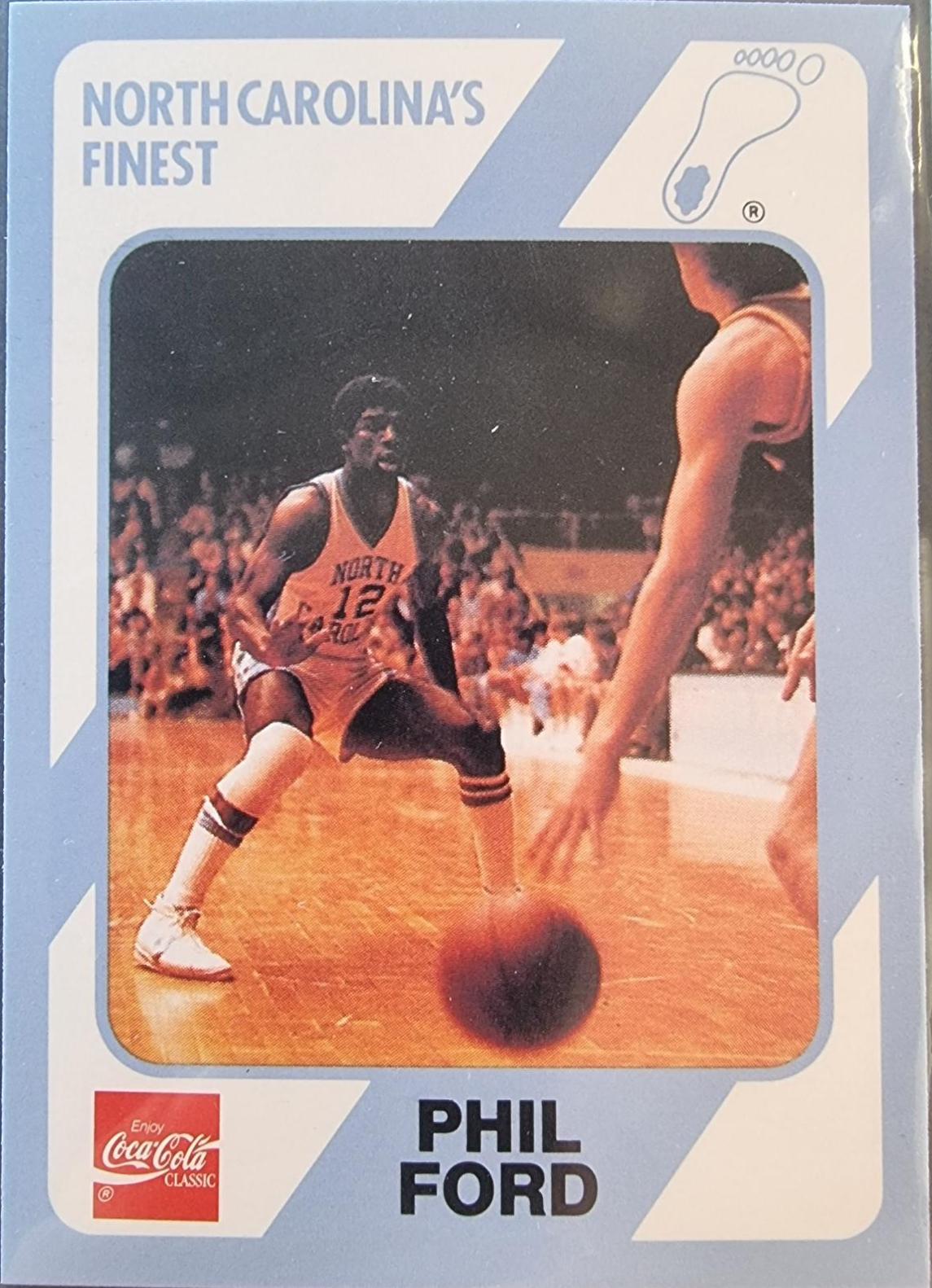 Phil Ford #10 Basketball Cards 1989 Collegiate Collection North Carolina